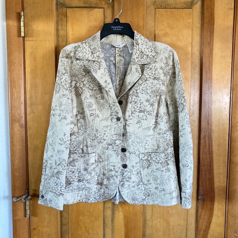 J. Jill Pattered Blazer